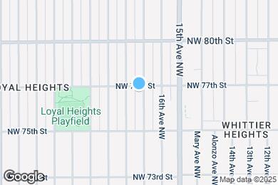 Map image of the property - 7555 17th Ave NW