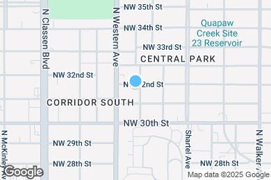 Map image of the property - 1004 NW 32nd St