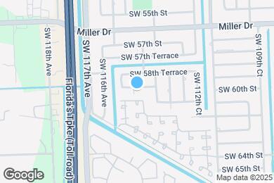 Map image of the property - 11450 SW 59th Ter