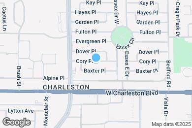 Map image of the property - 4607 Cory Pl