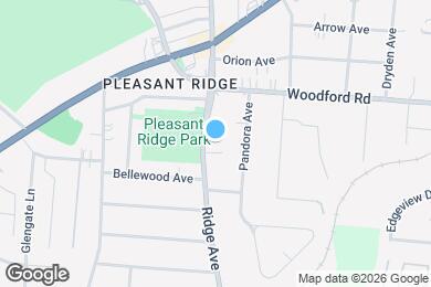 Map image of the property - 5840 Ridge Ave