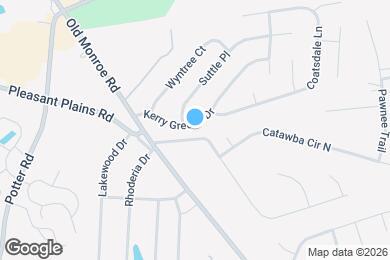 Map image of the property - 1106 Kerry Greens Dr