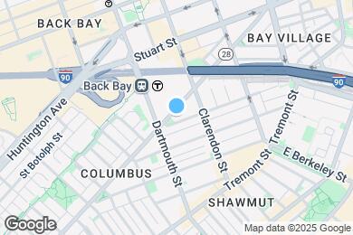 Map image of the property - 312 Columbus Ave