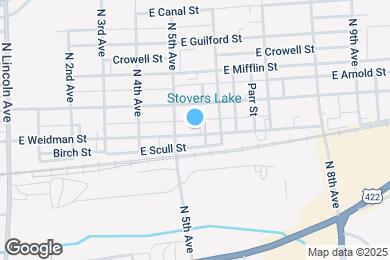 Map image of the property - 517 E Weidman St
