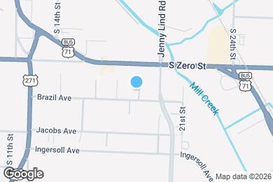 Map image of the property - 1857 Brazil Ave