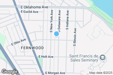 Map image of the property - 3285 S Delaware Ave