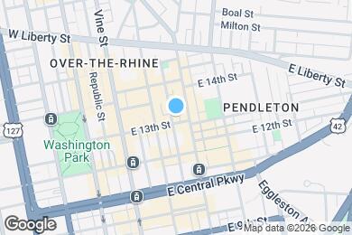 Map image of the property - 120 E 13th St