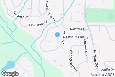 Map image of the property - 640 Post Oak Rd