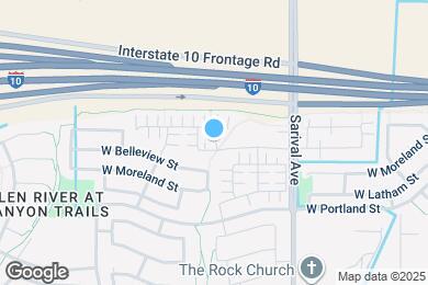 Map image of the property - 16436 W La Ventilla Way