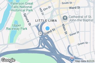Map image of the property - 301 Grand St
