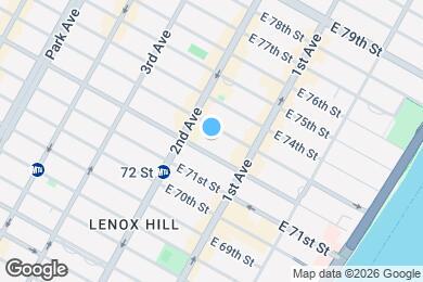 Map image of the property - 315 E 72nd St