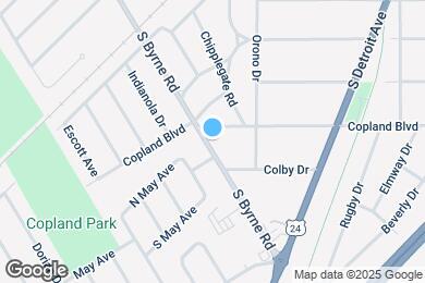 Map image of the property - 3025 S Byrne Rd