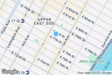 Map image of the property - 325 E 77th St