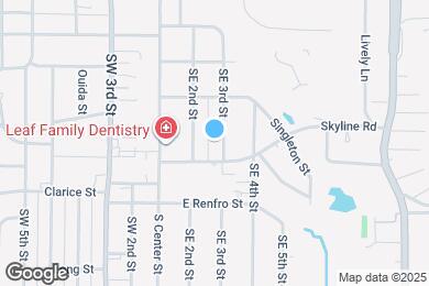 Map image of the property - 737 SE 3rd St