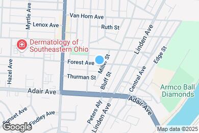 Map image of the property - 484 Forest Ave