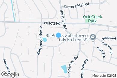 Map image of the property - 5 Rustic Meadow Ct