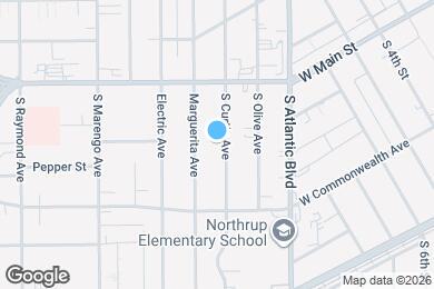 Map image of the property - 119 S Curtis Ave