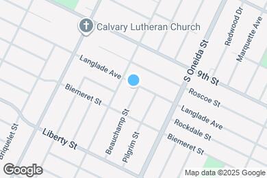 Map image of the property - 1213 Langlade Ave