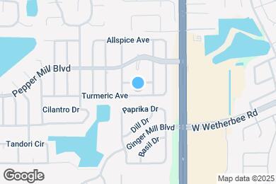 Map image of the property - 2125 Turmeric Ave