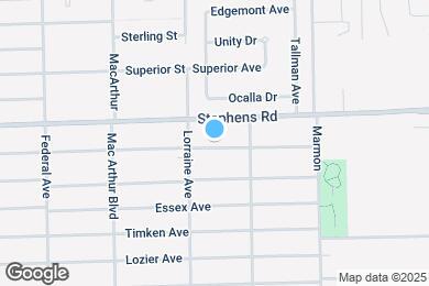 Map image of the property - 11055 Chapp Ave