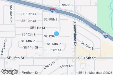 Map image of the property - 4018 SE 12th St