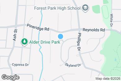 Map image of the property - 5585 Greenwood Way