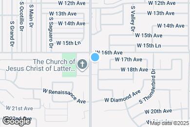 Map image of the property - 1688 S Pinto Dr