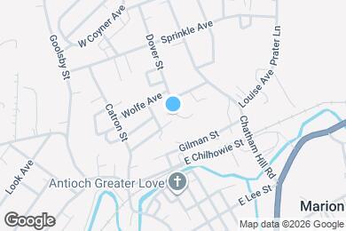 Map image of the property - 506 Dover St