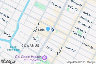 Map image of the property - 564 President St