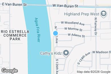 Map image of the property - 14 N 126th Ave
