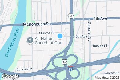 Map image of the property - 463 S Ottawa St