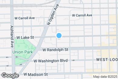 Map image of the property - 1335 W Lake St