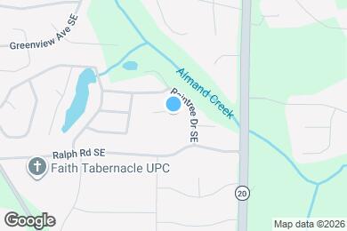 Map image of the property - 847 Raintree Way SE