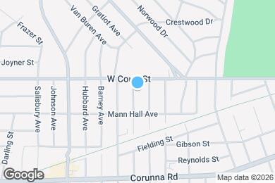 Map image of the property - 915 Stocker Ave