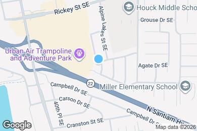 Map image of the property - 1479 Gifford St SE