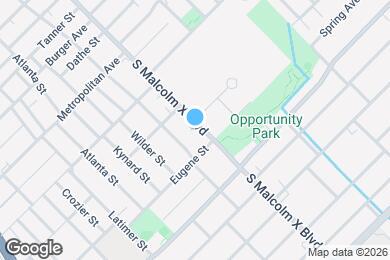 Map image of the property - 3927 S Malcolm X Blvd