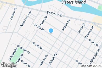 Map image of the property - 606 W 5th St