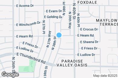 Map image of the property - 14042 N 38th Pl