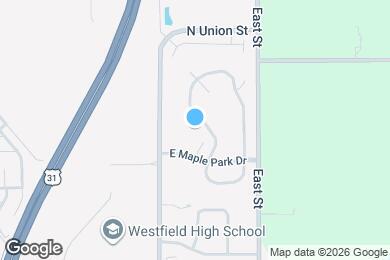 Map image of the property - 1809 Woodstream Ct