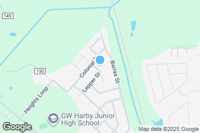 Map image of the property - 1500 Foshee Ct