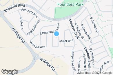 Map image of the property - 307 Benton St