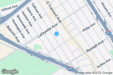 Map image of the property - 832 Calhoun Ave