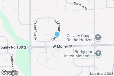 Map image of the property - 1121 New Harmony Dr