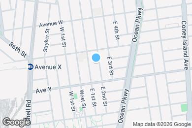 Map image of the property - 2436 E 2nd St
