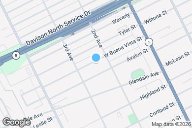 Map image of the property - 127/129 W. Buena Vista - AIS-HASE LLC