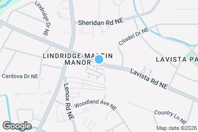Map image of the property - 1211 Lavista Rd NE
