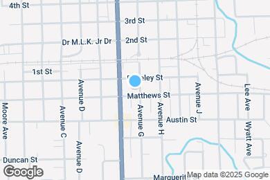 Map image of the property - 2818 Avenue G