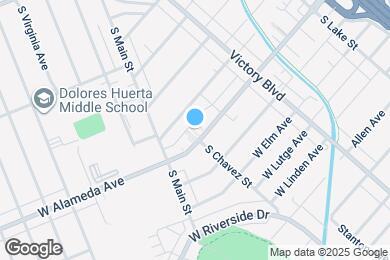 Map image of the property - 383 W Alameda Ave