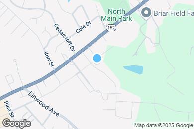 Map image of the property - 127 Eden Ave