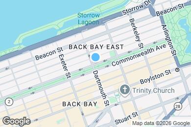 Map image of the property - 143 Commonwealth Ave